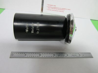 MICROSCOPE PART WOLFE WETZLAR GERMANY TUBUS WITHOUT OPTICS AS IS BIN#Q8-56