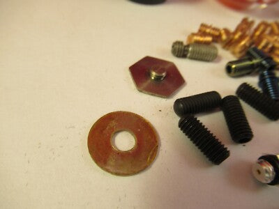 LARGE PCB LOT ACCESSORIES for ACCELEROMETER TEST  studs 10-32, bases  #4-DT-33