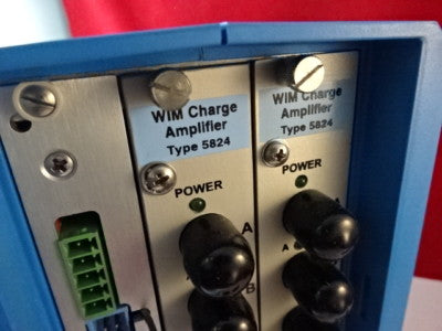 Kistler Swiss Wim Charge Amplifier 5824 for Accelerometer Pressure Etc
