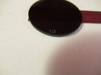 WILD HEERBRUGG SWISS M20 1.0 ND NEUTRAL FILTER MICROSCOPE PART OPTICS &33-B-04
