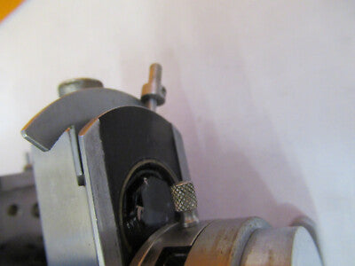 Antique Bausch & Lomb Pol Tubus + Slides Microscope Part