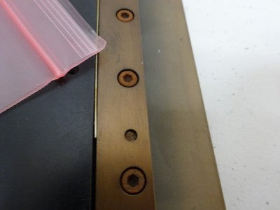 Microscope Part Nikon Stage Table Micrometer Wyko [rusty]