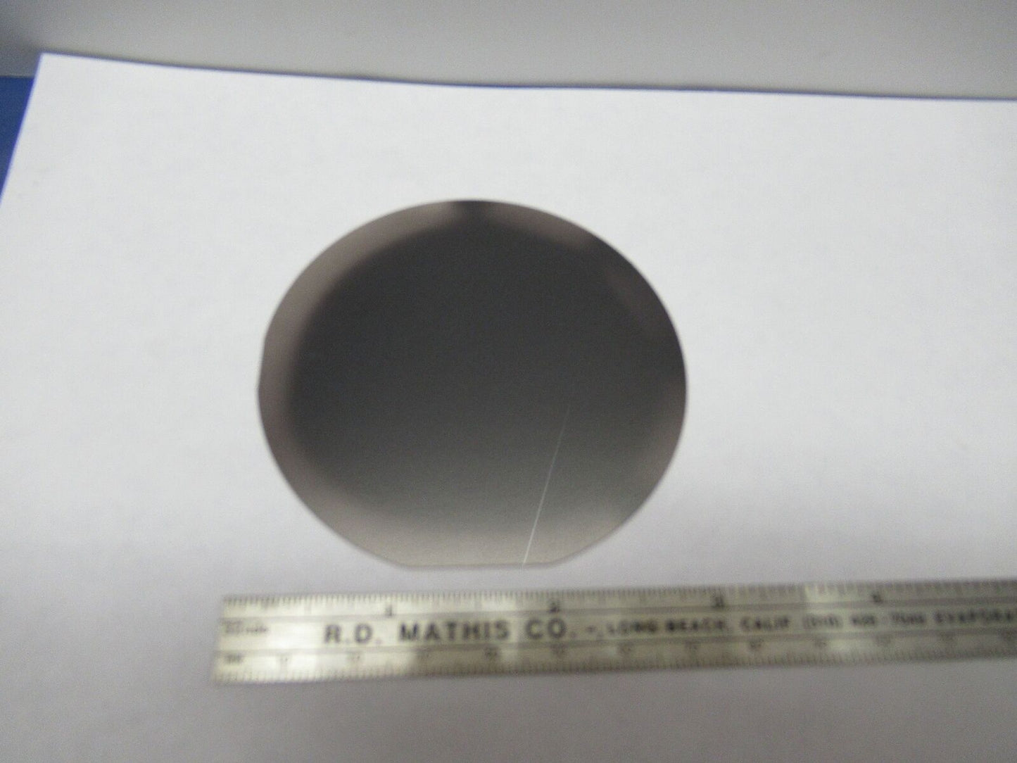 ONE WAFER LITHIUM NIOBATE LN SAW SURFACE ACOUSTIC WAVE  Y128d BLK AS IS #85-A-07