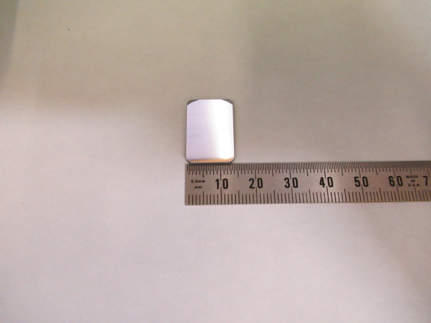 OPTICAL MELLES GRIOT PLANO FLAT MIRROR PHOTONICS OPTICS AS PICTURED T6-B-31