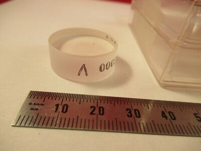 CVI OPTICAL LENS FLAT LASER OPTICS AS PICTURED &19-B-16
