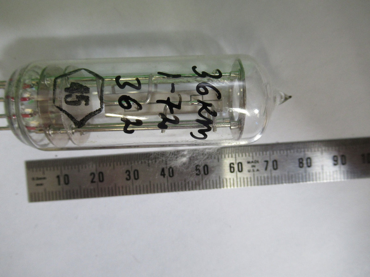 OLD MORION GLASS 36 kHz RESONATOR QUARTZ FREQUENCY CONTROL AS PICTURED T5-A-107