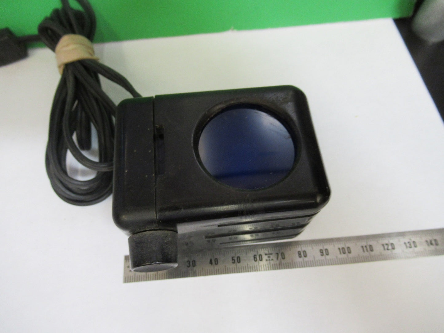 ANTIQUE BAUSCH LOMB LAMP ASSEMBLY WORKS OK MICROSCOPE PART AS PICTURED T8-B-36