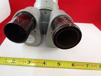 FOR PARTS MICROSCOPE PART NIKON JAPAN STEREO OPTICS AS IS BIN#73-13