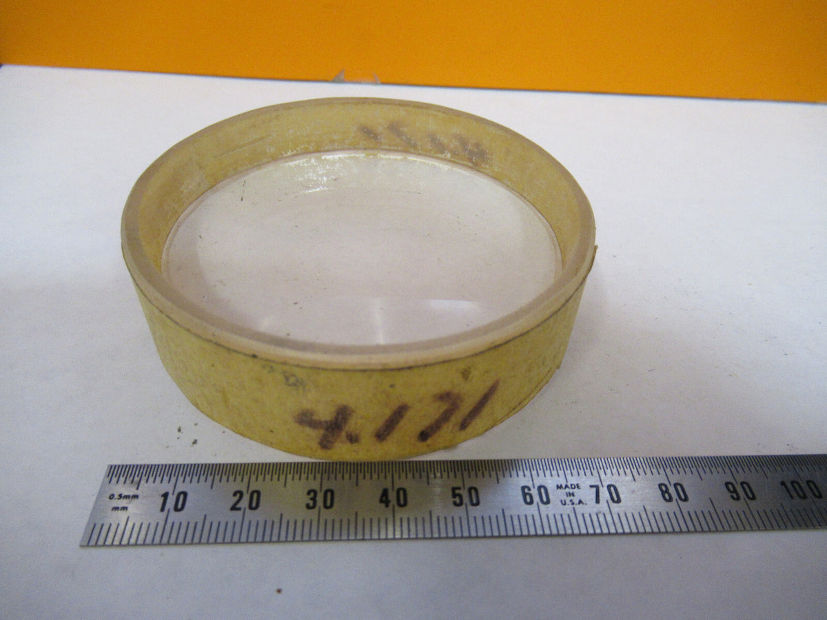 PLANO CONCAVE GLASS STANDARD OPTICAL OPTICS AS PICTURED X6-A-13