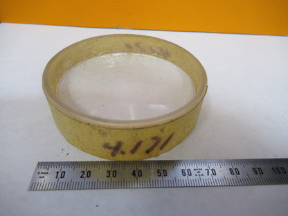 PLANO CONCAVE GLASS STANDARD OPTICAL OPTICS AS PICTURED X6-A-13