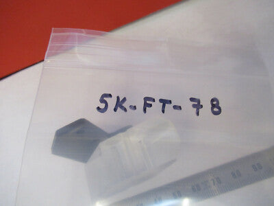 OLYMPUS JAPAN GLASS PRISM HEAD MICROSCOPE PART OPTICS AS PICTURED &5k-ft-78