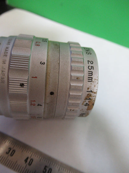 CAMERA LENS GENERAL ELECTRIC 25mm USA  AS PICTURED Q7-A-71