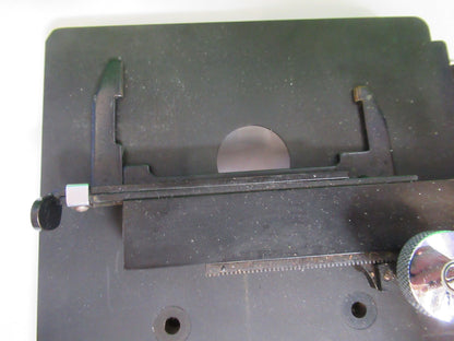 Antique Spencer Lens Co. Xy Stage Table Microscope Part Optics American Optical Co