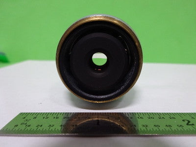 MICROSCOPE PART POLYVAR REICHERT OBJECTIVE 50X FLUOR EPI OPTICS AS IS #AF-E-10