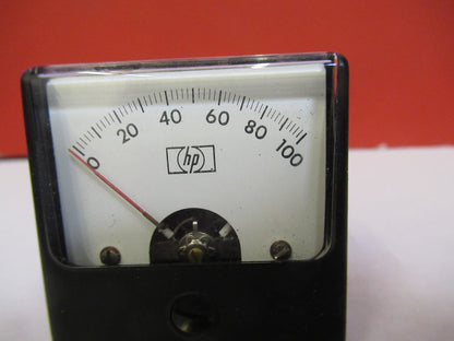 DC Microamperes Display HP Hewlett-Packard Instruments