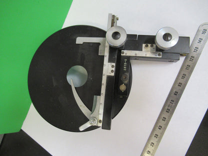 Wild Swiss M11 Bino Stage Xy Table Microscope Part