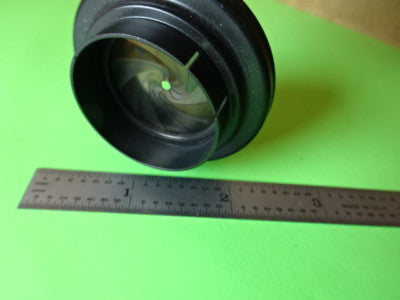 MICROSCOPE PART OPTICAL IRIS DIAPHRAGM OPTICS AS IS #L5-B-26