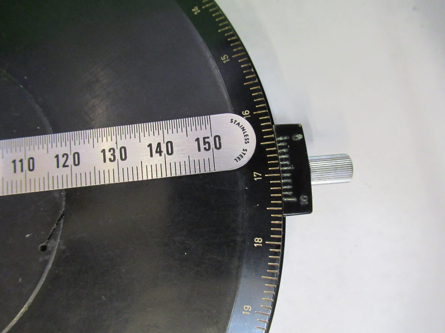 Huge Carl Zeiss AG Germany Pol Rotable Stage Table Microscope Part