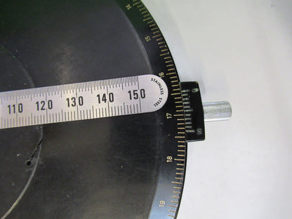 Huge Carl Zeiss AG Germany Pol Rotable Stage Table Microscope Part