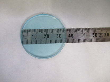 NIKON JAPAN BLUE GLASS FILTER OPTICS MICROSCOPE PART AS PICTURED T3-C-02