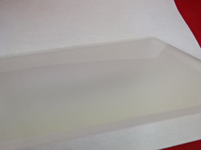 Large Optical Glass Coated Panel Mirror Frosted Side Optics