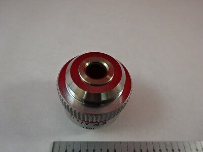 MICROSCOPE PART LEITZ WETZLAR GERMANY OBJECTIVE EF 4X OPTICS AS IS BIN#L9-B-01