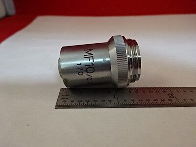 MIKROSKOPTEIL UNITRON MF10 OBJEKTIVOPTIK WIE BESEHEN #AN-17
