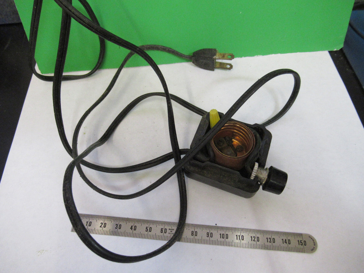 BAUSCH LOMB ILLUMINATOR LAMP BASE MICROSCOPE PART AS PICTURED X9-B-55