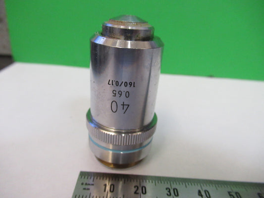 Nikon Japan 40X /160 Objective Optics Microscope Part