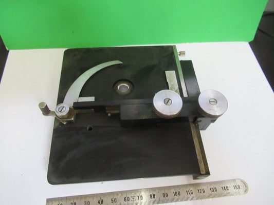 Bausch & Lomb Vintage Stage Table Xy Antique Microscope Part