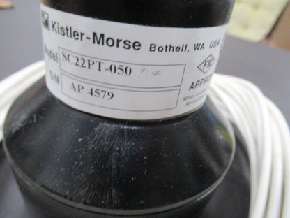 Kistler Morse Ultrasonic SC22PT-050 Sonocell Horn Silo Sensor