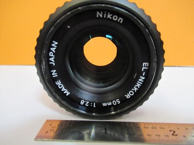 Nikon Japan El-nikkor 50mm 1:28 Lens Nice Optics
