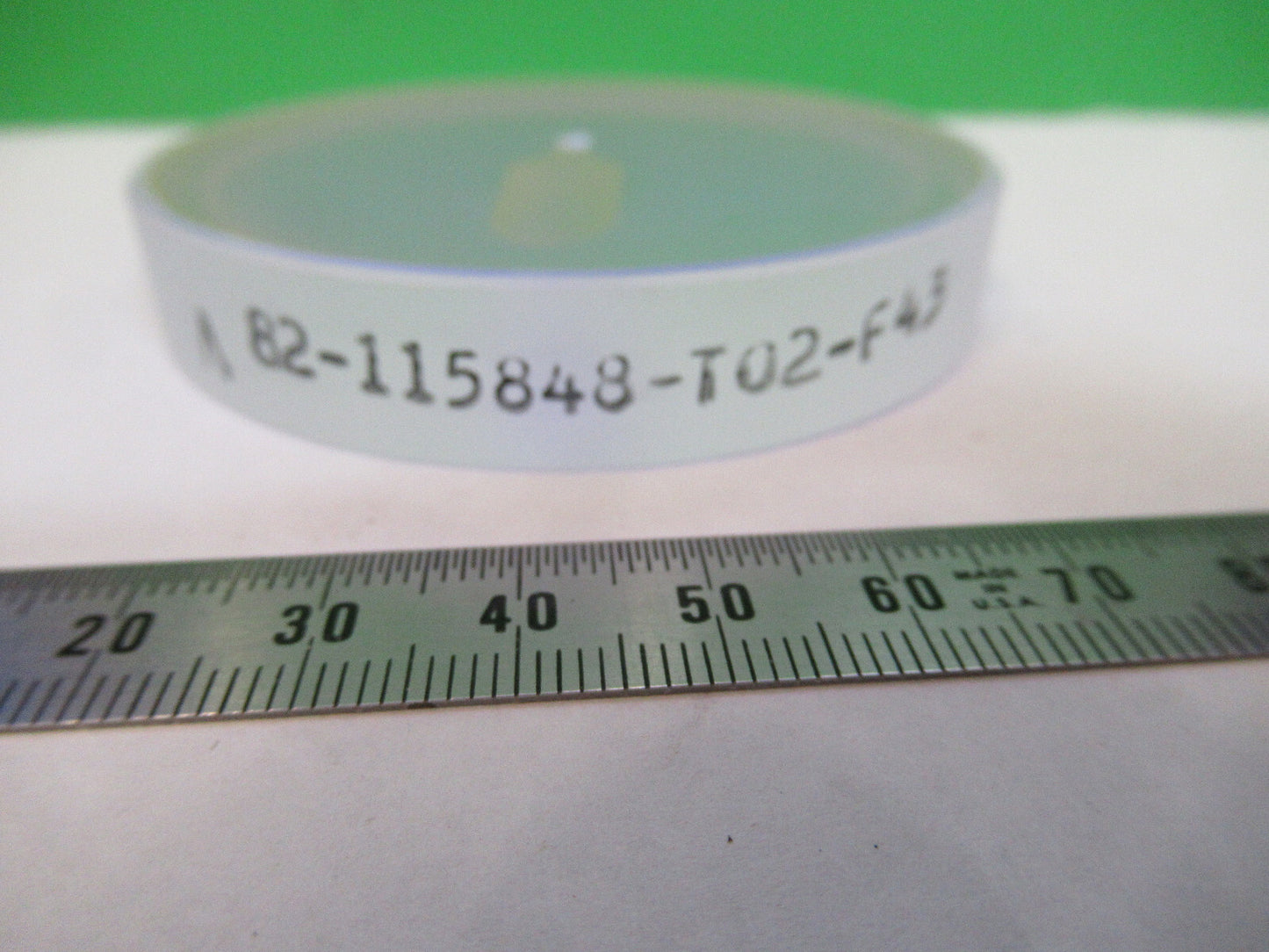 Optical Flat Fused silica Holed Laser Optics Dichroic Coated