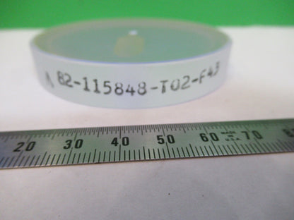 Optical Flat Fused silica Holed Laser Optics Dichroic Coated
