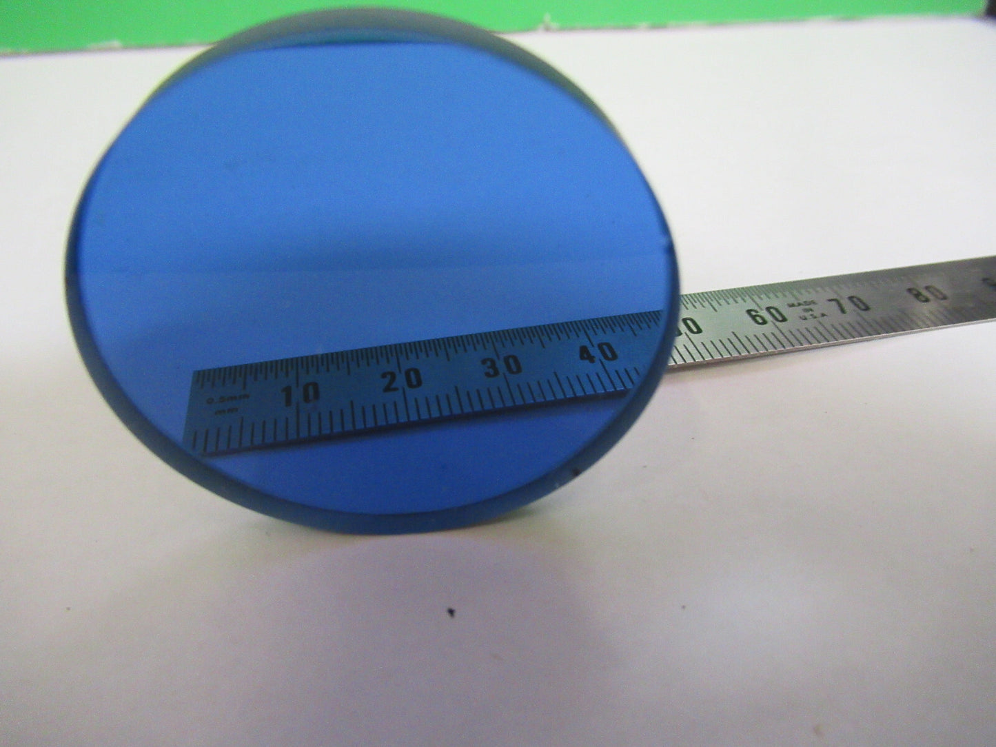 OPTICAL  BLUE FILTER BAUSCH LOMB OPTICS FILTER AS PICTURED 80-B-11