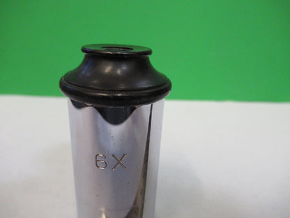 ANTIQUE SPENCER 6X AO EYEPIECE OCULAR LENS MICROSCOPE PART As Pictured T3-C-15