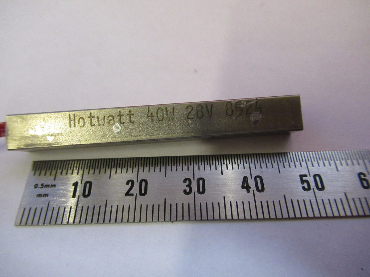 LOT HIGH VACUUM CARTRIDGE HEATERS 40W 28V  AS PICTURED X3-B-43