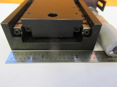 PARKER DAEDAL LINEAR POSITIONING MICROMETER for OPTICS PART AS PICTURED &3K-A-80