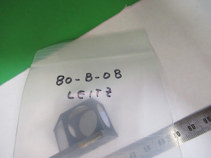 MICROSCOPE PART LEITZ WETZLAR GERMANY PRISM MOUNTED OPTICS AS PICTURED 80-B-08