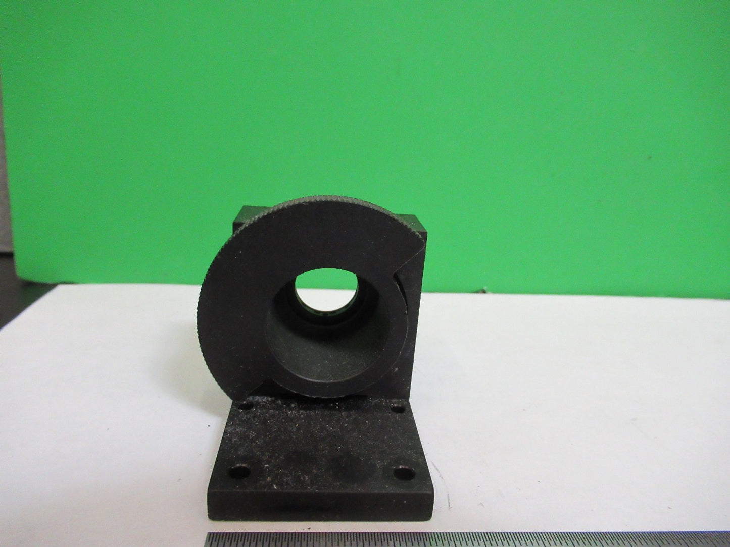 OLYMPUS JAPAN MOUNTED IRIS DIAPHRAGM OPTICS MICROSCOPE PART AS PICTURED T6-B-10