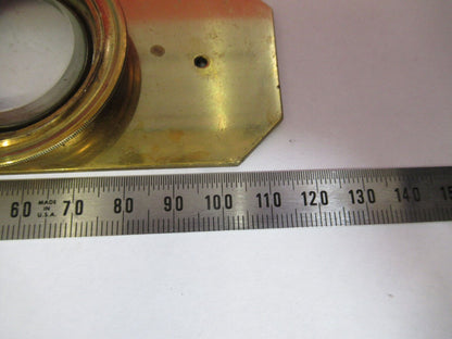 ANTIQUE BRASS COMPRESSORIUM  SLIDE UK MICROSCOPE PART AS PICTURED &S9-A-64