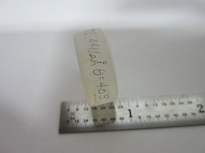 OPTICAL COATED FILTER LENS AS IS LASER OPTICS BIN#H2-08