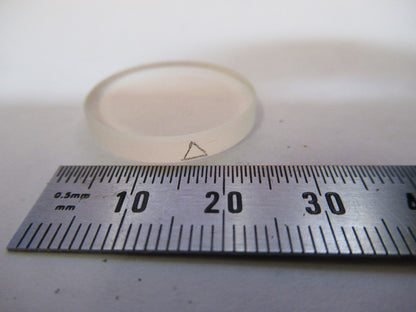 OPTICAL ex-NASA COATED LENS BK7 FLAT PRO LASER OPTICS AS PICTURED Y4-A-101