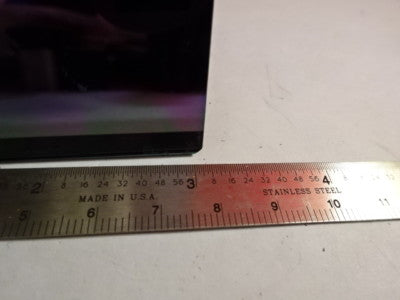 FOR PARTS SILICON PLATE INFRARED IR OPTICS AS IS &4B-A-08