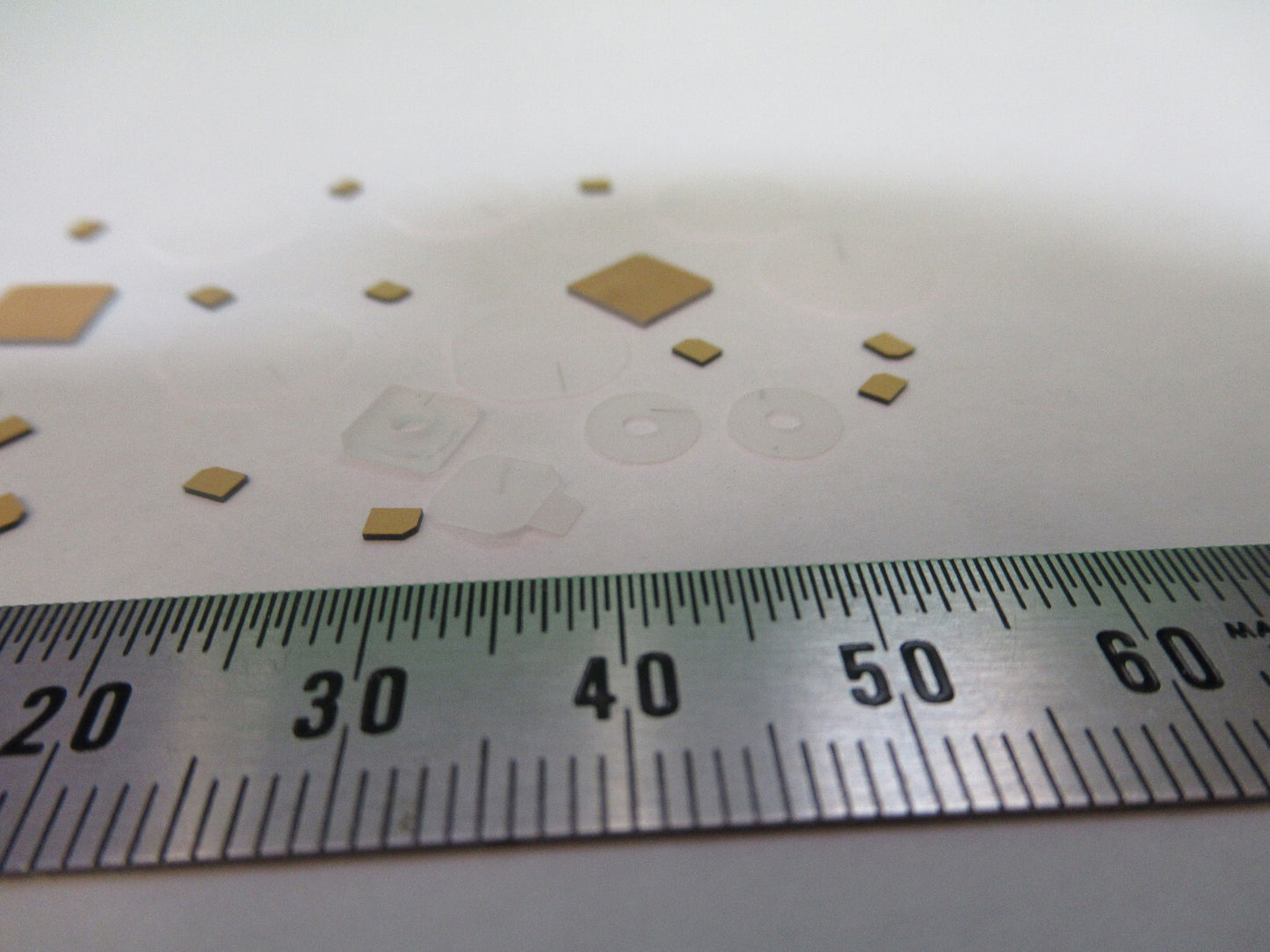 Lot Blanks Piezoelectric Quartz Crystal X-y-cut Gold Coated Piezo Sensor