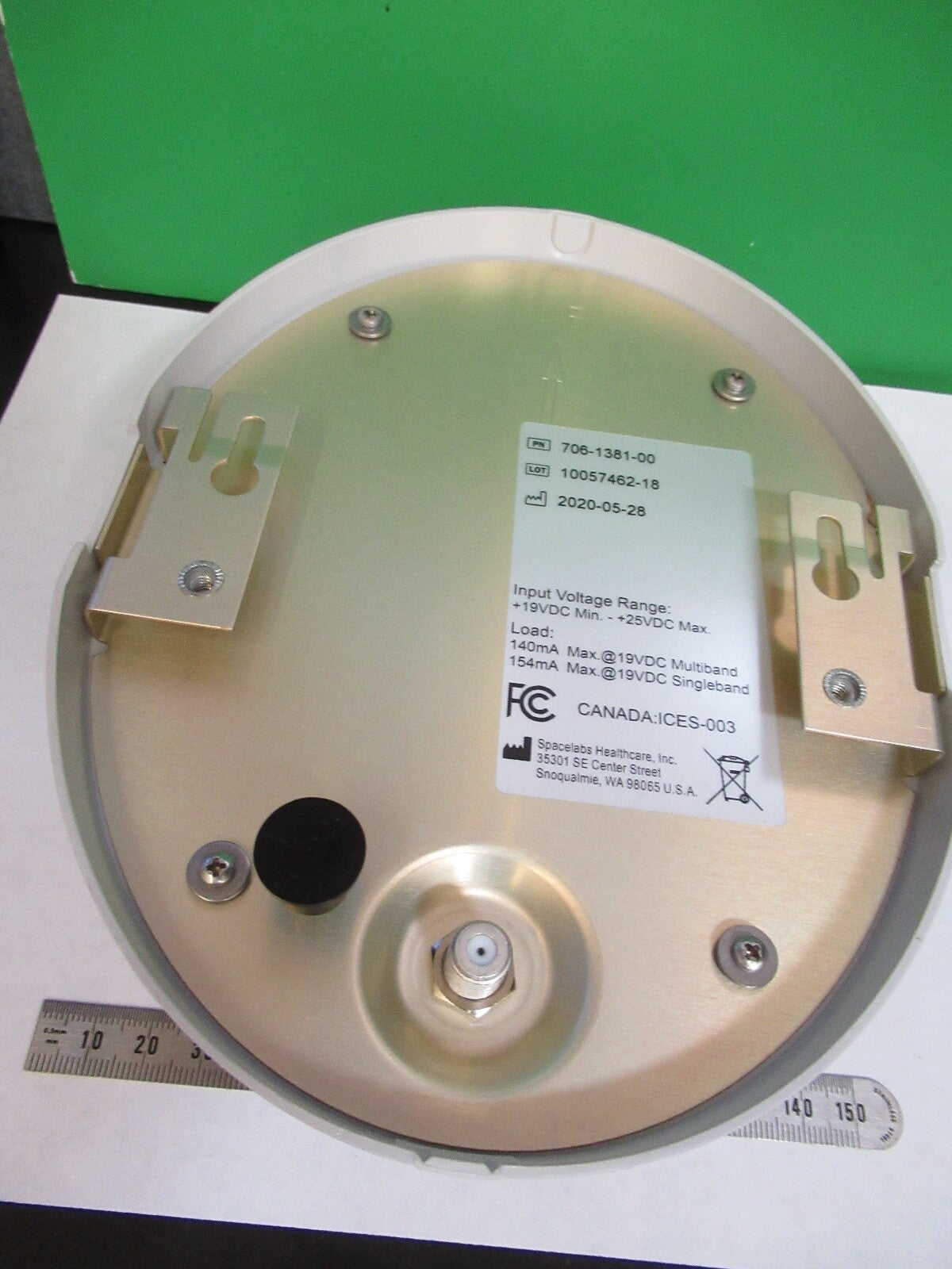 ANTENNA SPACELABS HEALTHCARE 706-1381-000 MULTIBAND RF AS PICTURED G7-A-42