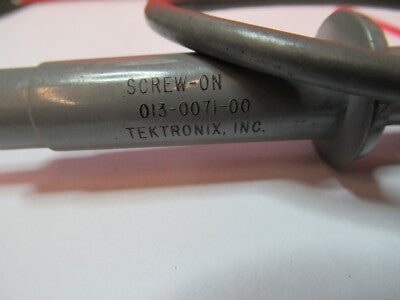 TEKTRONIX 013-0071-00 TEST PROBE OSCILLOSCOPE AS PICTURED &Q1-A-80