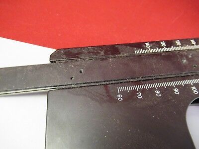 ZEISS GERMANY STAGE TABLE MICROMETER MICROSCOPE PART &92-A-16