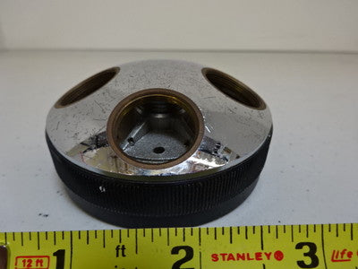 MICROSCOPE PART NOSEPIECE UNKNOWN MAKER AS IS #AL-45