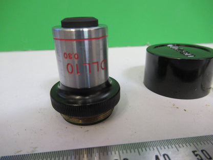 NIKON JAPAN OBJECTIVE DLL 10X PHASE MICROSCOPE PART AS PICTURED &G2-A-99